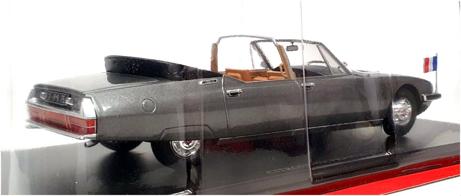 Hachette 1/24 Scale Diecast G111V028 - Citroen SM Presidentielle - Met Grey