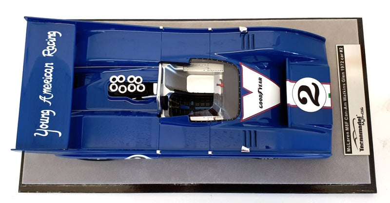 Tecnomodel 1/18 Scale Model Car TM18156D - 1972 McLaren M8F Can-Am G.Young #2