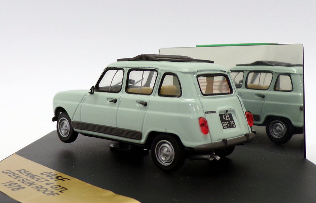 Vitesse 1/43 Scale 045F - 1978 Renault 4 GTL Open Sun Roof - Pale Green