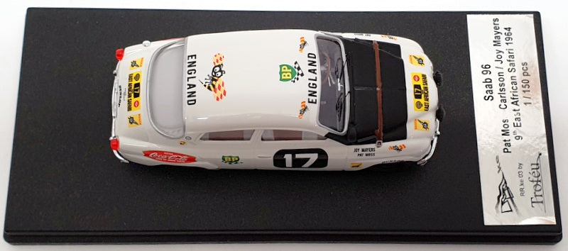 Trofeu 1/43 Scale Model Car RR.ke03 - Saab 96 9th African Safari 1964