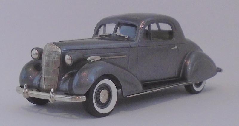 Brooklin Models 1/43 Scale BC022 - 1936 Buick Special Sport Coupe Gray Metallic