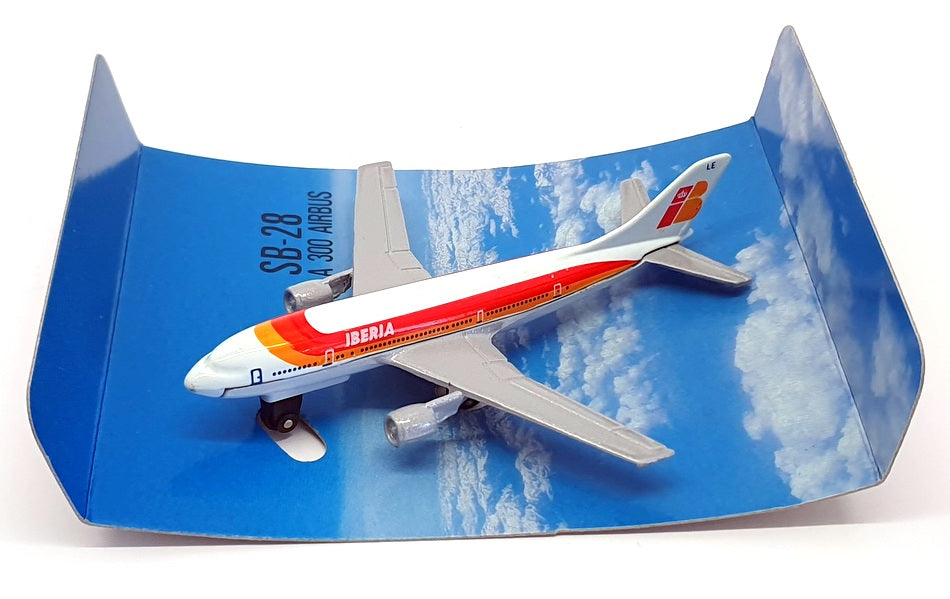 Matchbox Skybusters Appx 8cm Long SB-28 - A 300 Airbus Aircraft IBERIA