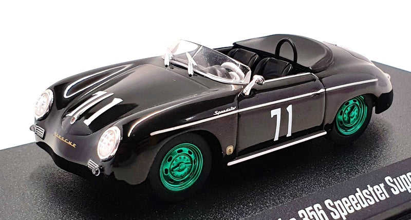 Greenlight 1/43 Scale 86538 - 1958 Porsche 356 Speedster Super #71 Chase - Black