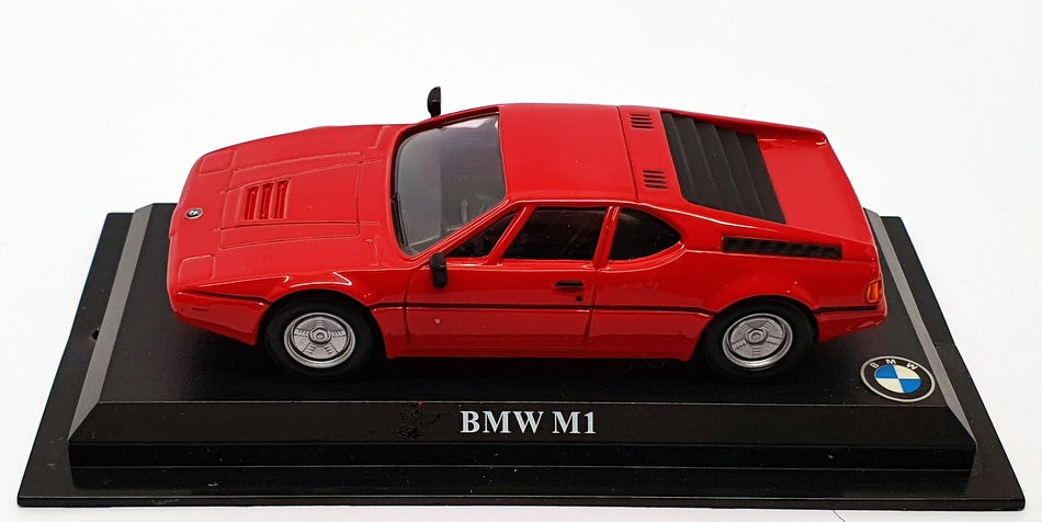 Del Prado 1/43 Scale Model Car DP24221 - BMW M1 - Red