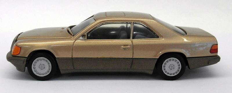 Century Models 1/43 Scale White Metal - 8 Mercedes Benz 300 CE Coupe 1987 Gold