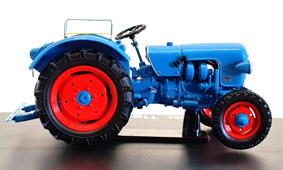 Schuco 1/43 Scale Model Tractor 02735 - Eicher Tiger EM 200 - Blue