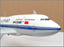 Unbranded Appx 43cm Wingspan UAC02 - Boeing 747 Aircraft - Air China
