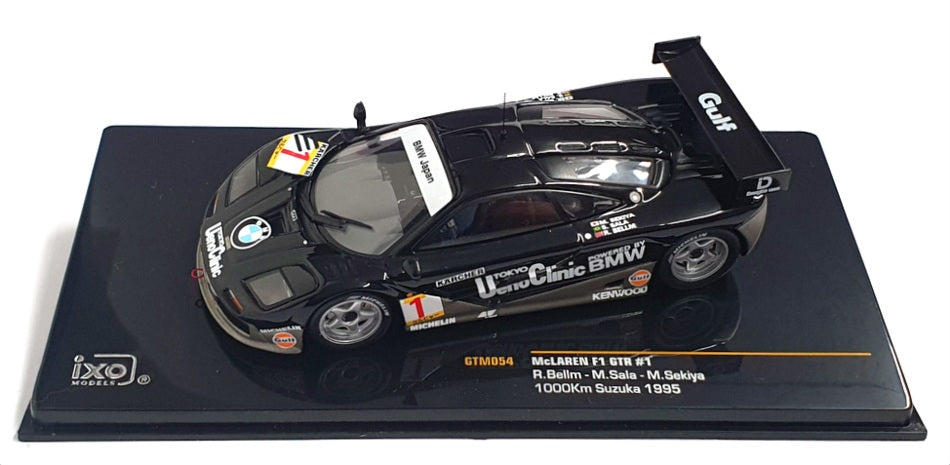 Ixo 1/43 Scale GTM054 - McLaren F1 GTR 1000Km Suzuka 1995 - Black