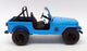 Greenlight 1/18 Scale 19064 - 1977 Jeep CJ-7 Blue - TVs Lost