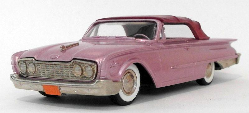 Brooklin Models 1/43 Scale BRK37 001 - 1960 Ford Sunliner - Metallic Lilac