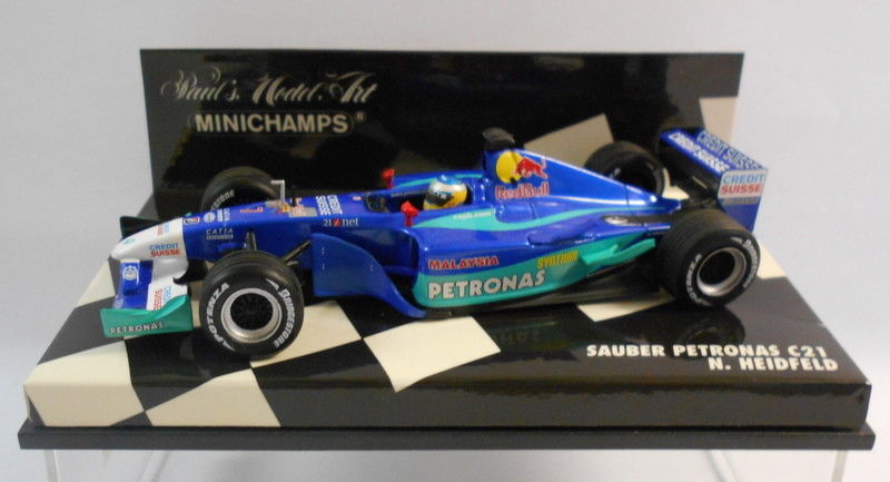 Minichamps F1 1/43 Scale - 400 020007 SAUBER C21 N.HEIDFELD