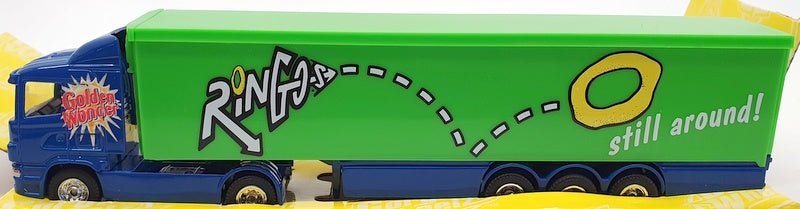 Corgi 1/64 Scale Model Truck TY86638 - Scania Container "Golden Wonder Ringos"