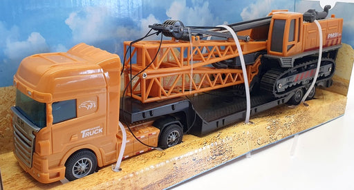 Kandy Toys 1/55 Scale TY5548 - Lorry Transporter & Construction Vehicle