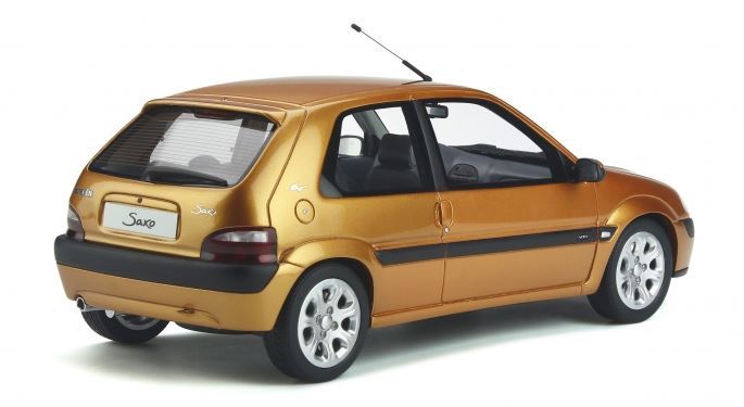Otto Mobile 1/18 Scale Resin OT893 - 2000 Citroën Saxo VTS - Jaune Heliodor
