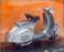 Altaya 1/18 Scale Diecast #34 - 1957 Piaggio Vespa 150 - Silver
