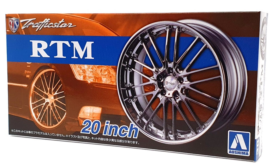 Aoshima 1/24 Scale Kit 05371 - Trafficstar RTM 20 Inch Wheel