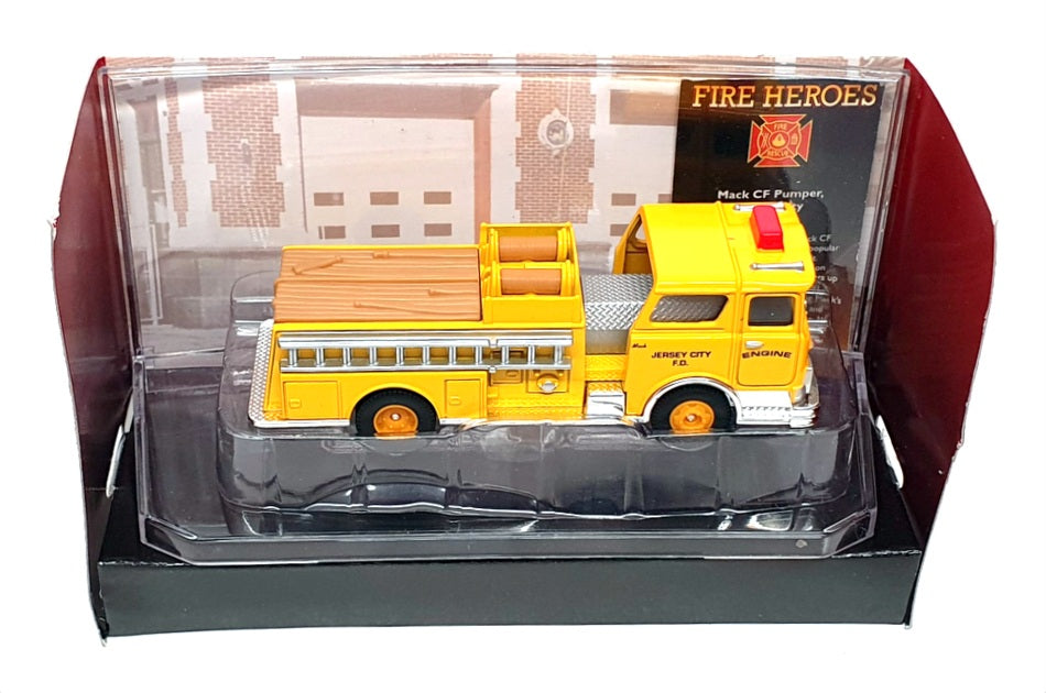 Corgi Appx 10cm Long CS90082 - Mack CF Pumper Jersey City - Yellow