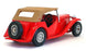 Matchbox Models Of Yesteryear Y-8 - 1945 MG TC - Red/Tan