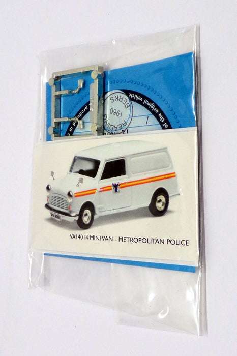 Vanguards 1/43 Scale VA14014 - Mini Van - Metropolitan Police