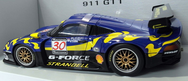 UT 1/18 Scale diecast - 39723 Porsche 911 GT1 1997 Wallinder Greasley Lister