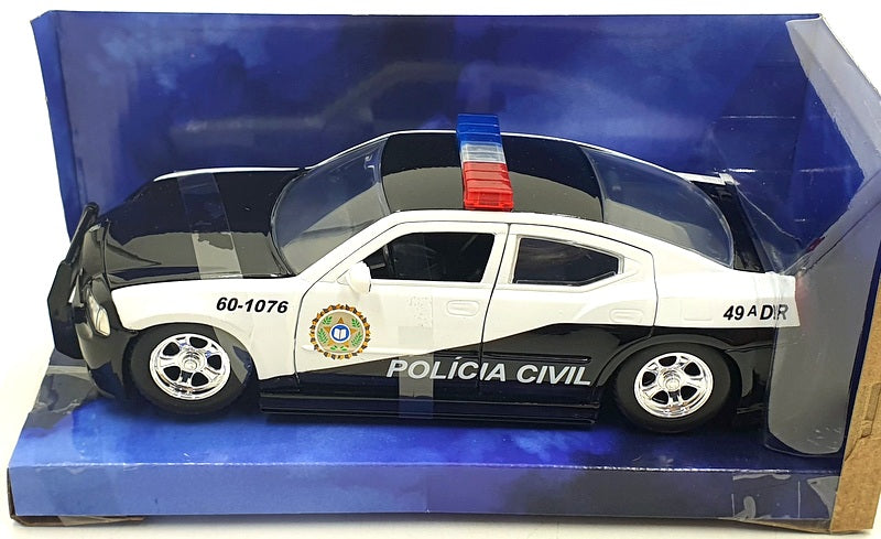 Jada 1/24 Scale Diecast 81231 - 2006 Dodge Charger - Police Fast And Furious