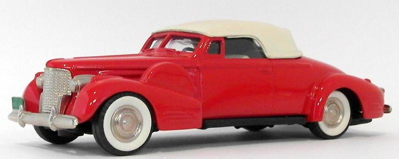 Brooklin 1/43 Scale BRK14 005  - 1940 Cadillac V16 CTCS 1983 Red 1 Of 400