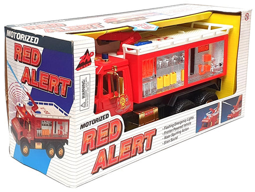 Zap Toys Appx 26cm Long 3272 - Motorized Fire Engine - Red