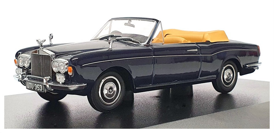 ROLLS-ROYCE CORNICHE CABRIOLET OUVERT BLEU