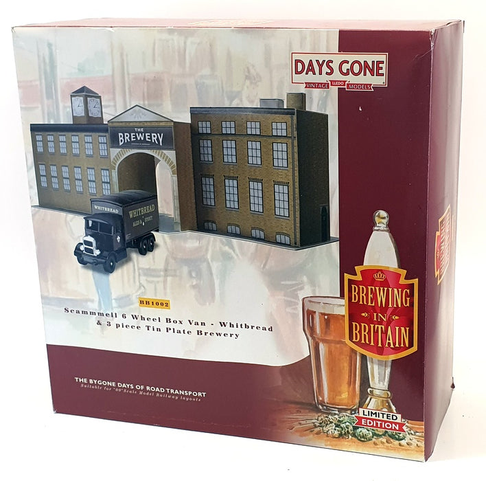Lledo 1/76 Scale Diecast BB1002 - Scammell 6 Wheel Van & Plate Brewery
