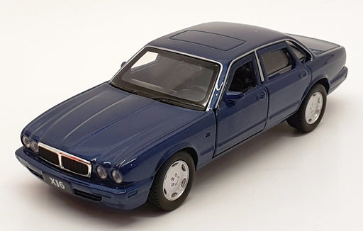 Tayumo 1/36 Scale Pull Back & Go 36100019 - Jaguar XJ6 - Sapphire Blue
