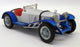Gama 1/45 Scale Vintage Model Car - 987 Mercedes Benz SSK 1928 White / Dark Blue