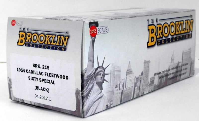 Brooklin Models 1/43 Scale BRK219 - 1954 Cadillac Fleetwood Sixty Special Black