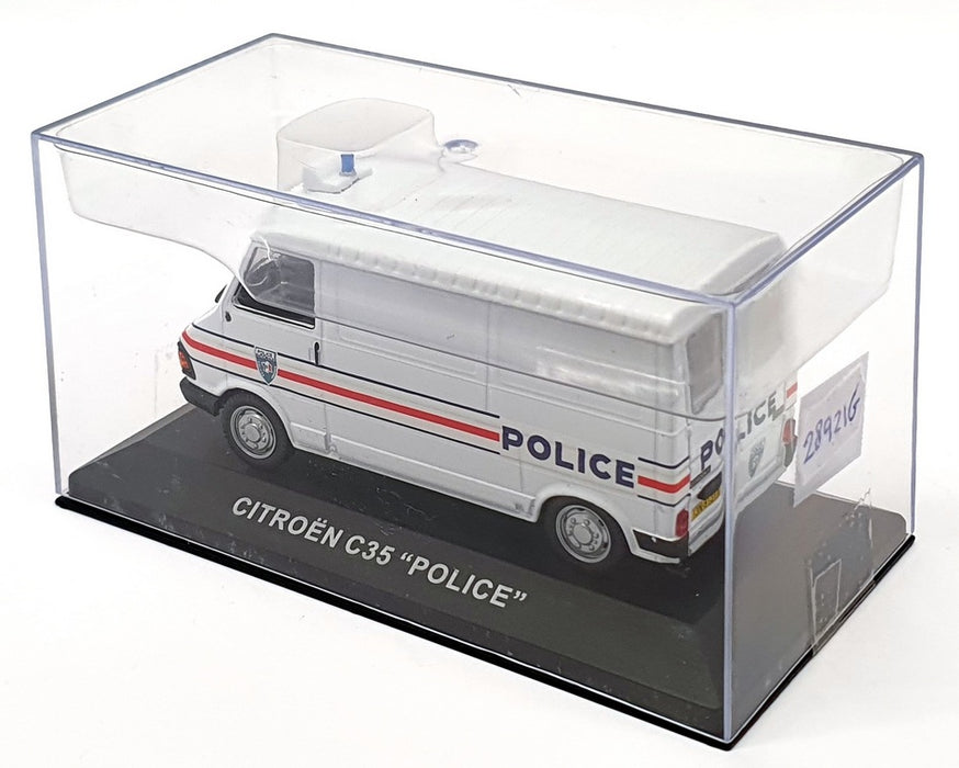 Altaya 1/43 Scale Diecast 28921G - Citroen C35 Police Van - White