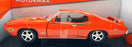 MotorMax 1/24 Scale Metal Model 73242 - 1969 Pontiac GTO Judge - Orange