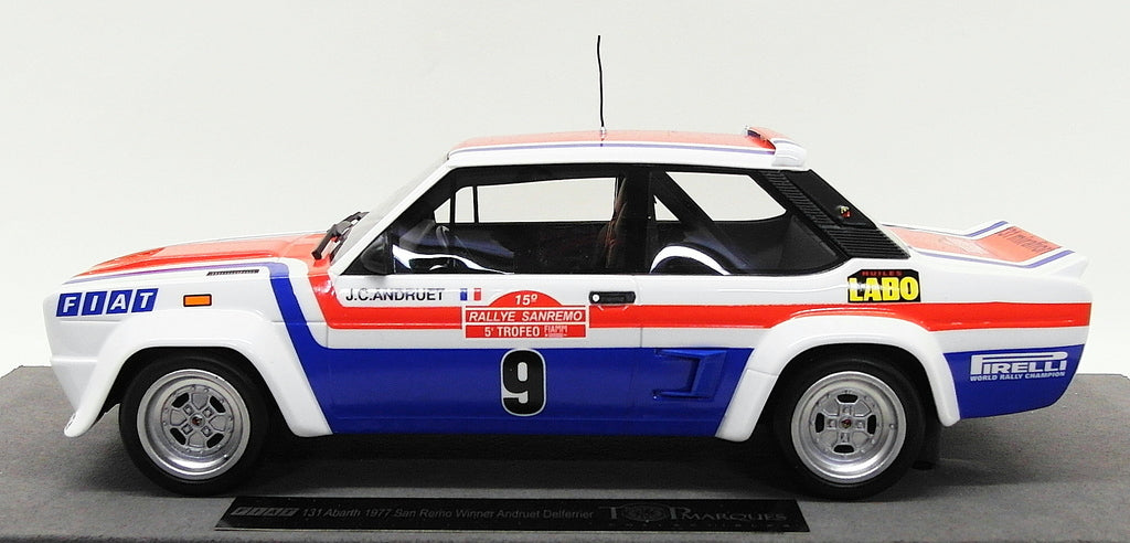 Top Marques 1/18 Scale TOP043A - Fiat 131 Abarth San Remo Winner 1977