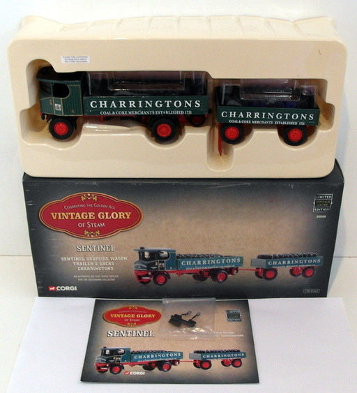 Corgi 1/50 Scale 80009 - Sentinel Dropside Wagon & Sacks - Charringtons