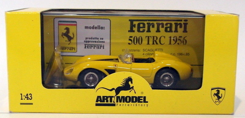 Art Model 1/43 Scale Diecast ART015 - 1956 Ferrari 500 TRC - Yellow