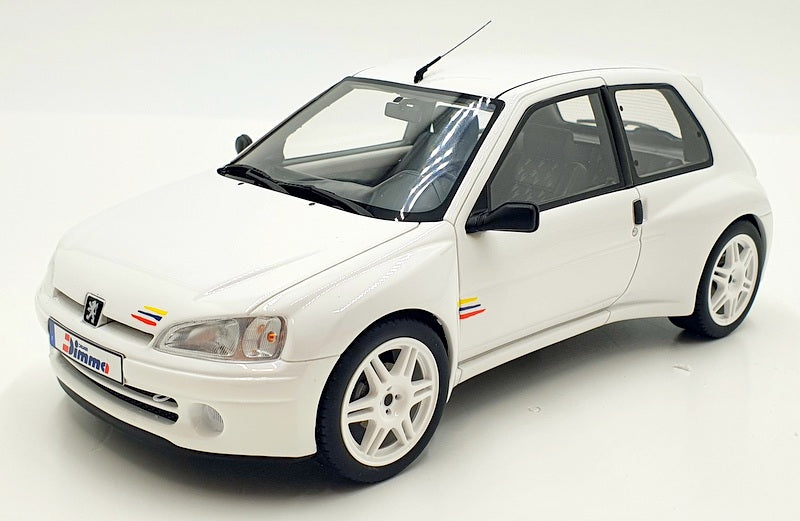 Otto Mobile1/18 Scale Resin OT393 - Peugeot 106 Maxi/Dimma - White