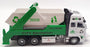 Kandy Toys 20cm Long TY4200 - Recycling Lorry With Skip Pull Back And Go - Green