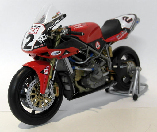 Minichamps 1/12 Scale diecast 122 021202 Ducati 998 R BSB 2002 Steve Hislop