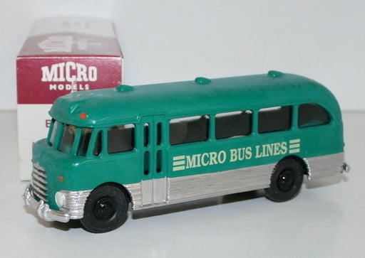 MICRO MODELS MM508 - BEDFORD SB BUS - MICRO BUS LINES - GREEN