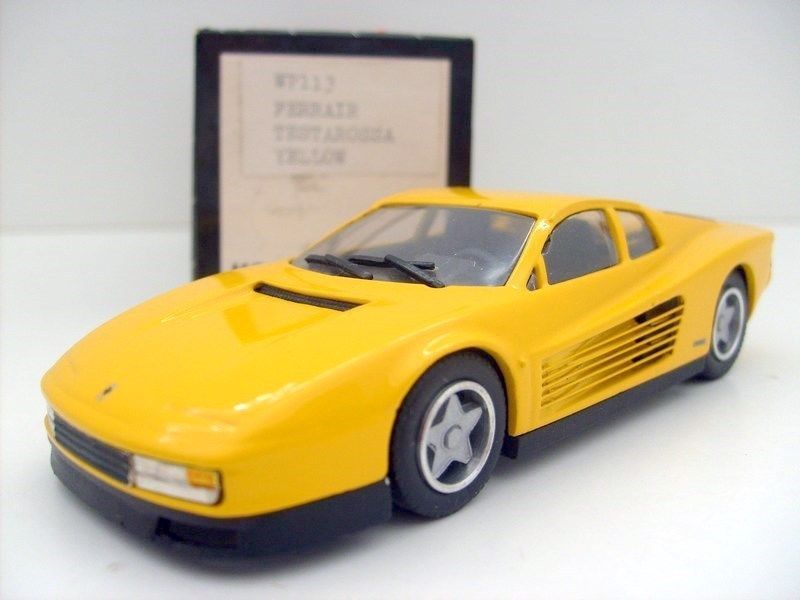 WESTERN MODELS 1/43 WP 113 FERRARI TESTAROSSA YELLOW
