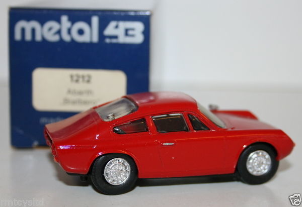 WESTERN MODELS 1/43 PROTOTYPE - METAL 43 - 1212 - ABARTH BIALBERO - RED