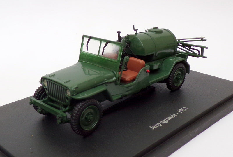 Hachette 1/43 Scale Diecast HT058 - 1962 Jeep Agricole - Green