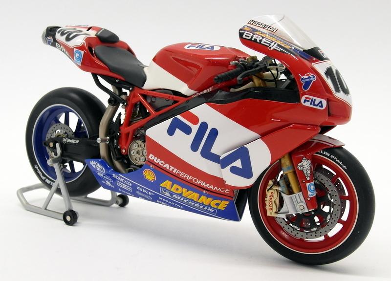 Minichamps 1/12 Scale diecast 123 031300 Ducati 999R F03 Neil Hodgson WSB 2003