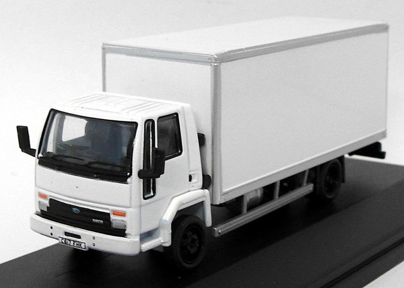 Oxford Diecast 1/76 Scale 76FCG002 - Ford Cargo Box Van - White