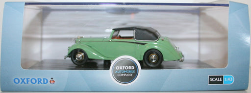 OXFORD 1/43 ASH002 GREEN ARMSTRONG SIDDELEY HURRICANE CLOSED