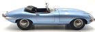 Norev 1/12 Scale 122722 - Jaguar E-Type Cabriolet 1962 - Blue Metallic