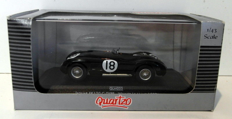 Quartzo 1/43 Scale diecast - QLM033 Jaguar XK120 C-Type #18 Le Mans 1953