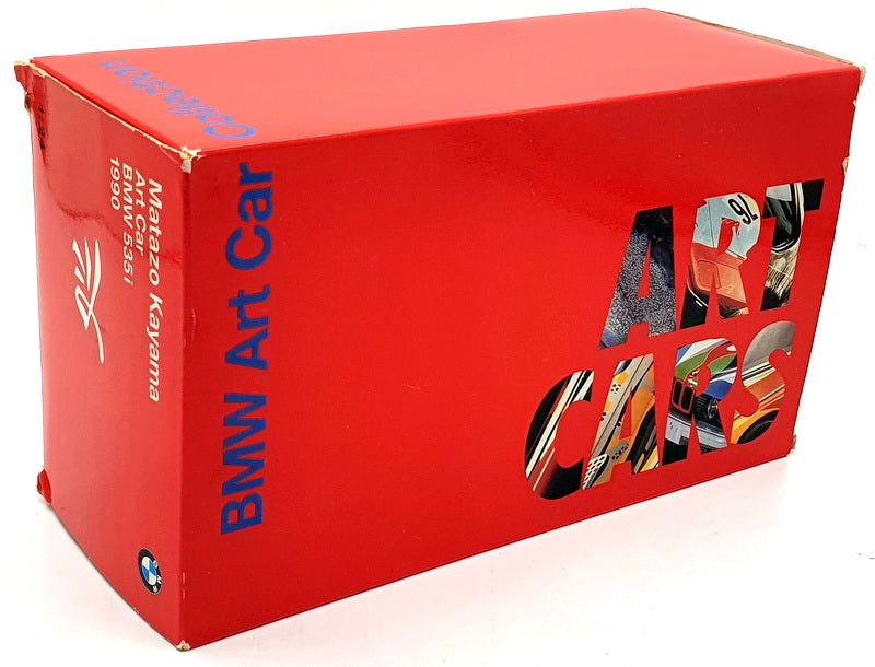 Minichamps Art Cars 1/24 Scale 80 43 9 419 970 Matazo Kayama BMW 535I 1990